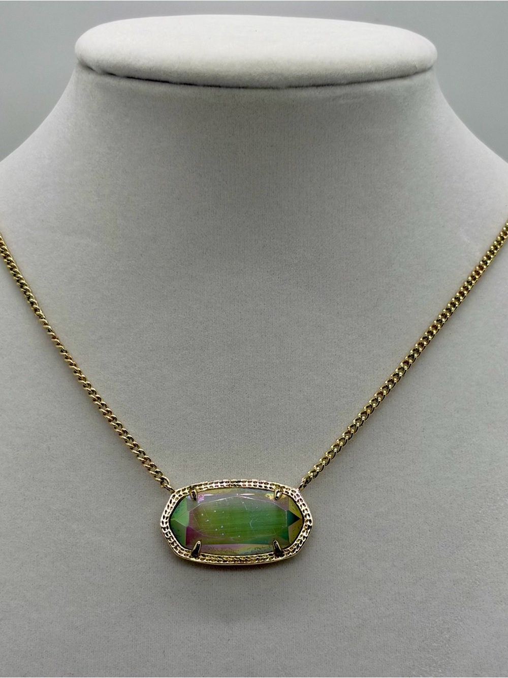 Kendra Scott Gold Dylan in White Illusion